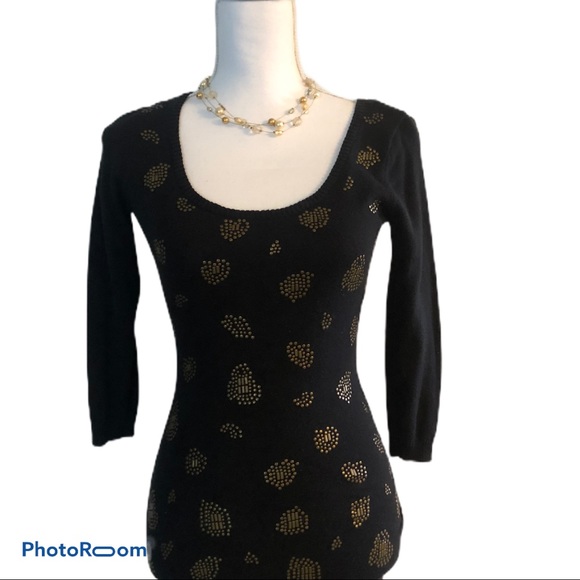 Material girl sequined long sweater - Picture 1 of 5